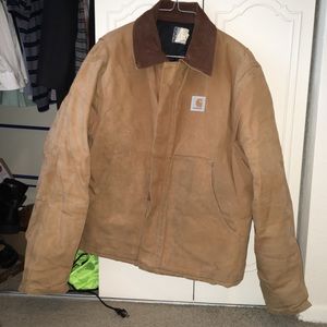 Men’s Carhartt Jacket w/Corduroy Collar! Size 44